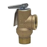 Watts Regulator 0011917 Bronze 2-Port 3/4" Pressure Relief Valve, 150 psi [並行輸入品]