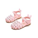 ANTETOKUPO ベビーサンダル 赤ちゃん靴 滑め防ぐ靴 室内履き お花　女の子 0-9ヶ月 夏祭り (内長さ12.7cm, ピンク) [並行輸入品]
