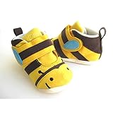 [アシックス] asics BUGSFIRST TUF121 ベビーシューズ ファーストシューズ プレゼント お祝い品 (12.0cm, ミツバチ(04M))