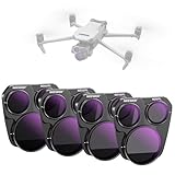 NEEWER Mavic 3 Pro ND/PLフィルターセット Mavic 3 Pro/Pro Cineに対応 4パック スナップオンデザイン ND8/PL ND16/PL ND32/PL ND64/PL 偏光ニュートラルデンシティフィルター マルチコーティング HD光学ガラス