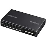 バッファロー ( BUFFALO ) UHS-II対応 USB3.0 マルチカードリーダー ブラック BSCR700U3BK