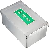 TIKUSAN 日本製 海苔容器 寿司のり 缶 ステンレス (蝶番)