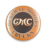 ビッグ缶バッチ #CBB005. GMC/大きい缶バッジ 直径5.3cm アメリカン雑貨 CHOPPERS