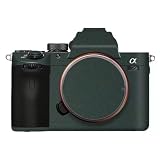 に適合する Sony Alpha 7 IV/A7M4/A7IV用傷防止カメラカバースキンステッカーカメラプロテクターフィルムスキン(ターコイズグリーン)