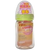 ピジョン 母乳実感 哺乳びん プラスチック製 160ml ライトグリーン