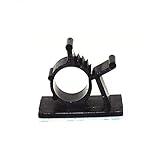 WEICHUAN 100Pcs Cable Clips/Cable Clamps - Black 3M Adhesive Backed Nylon Wire Adjustable Cable Clip