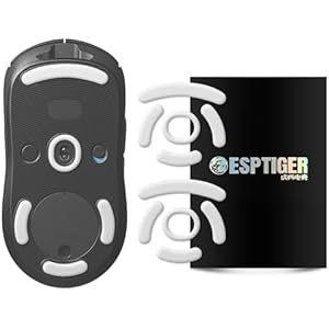 EsportsTiger マウスソール マウスフィート Arc1 ロジクール Logicool G PRO 2 LIGHTSPEED/G PRO Wireless ワイヤレス 用 白 ベーシック 2セット入り 新旧パッケージランダム出荷 【国内正規代理店保証品】