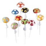 Euvo Design OrnaMent Pick カラフルキノコ S10本SET DZG0019