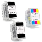 ご使用前に必ずセット方法をご確認ください【埼京企画】BC-345XL(ブラック 大容量)x2 + BC-346XL(3色カラー 大容量) (3本セット) 詰め替えインクカートリッジ 大容量タイプ BC-345+346 残量表示非対応