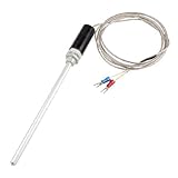 Uxcell 5.7' 2 Spade Terminal K Type 0-150 C Thermocouple Temperature Sensor Probe [並行輸入品]