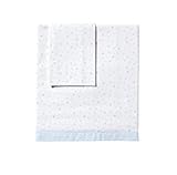 Petit Praia Set of Sheets (70 x 140 cm, Estrellas Celeste) by Petit Praia