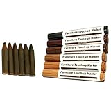 12 pcs家具修理マーカーRestorationツール木製Stainセットwith Filler Sticks