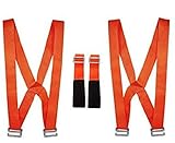 重い荷物 らくらく 運搬ベルト 負担軽減 キャリーベルト 両肩掛け ベルト ショルダーベルト 引越 模様替え 家具 電化製品 移動 腰負担軽減