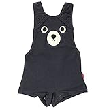 ダブルB(MIKIHOUSE) なりきりグレコ水着 90 黒(05)