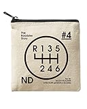 [The Roadster Story] マツダ公式 ロードスター ND シフトノブ ミニ ポーチ (ナチュラル)