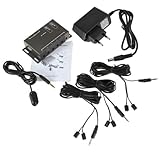 Infrared Remote 6 Emitters 1 Receiver Ir Control Repeater (Usa)