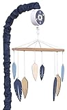 Carter's Carter's - Be Brave - Musical Mobile, Navy, Light Blue, White [並行輸入品]