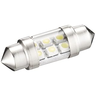 6連 LEDルームランプホワイト4個 T10X31mm SMD