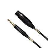 Mogami Gold TRS XLRF 03 Balanced Quad Patch Cable 3 feet by Mogami