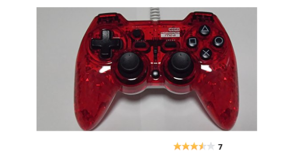 ホリパッド3 ミニ クリアレッド Ps3対応 ゲーム機