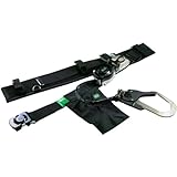 KH 安全帯 サポーター付 アリールロック式 タフアルミ 自在環 アロッキー ブラック/ブラック HJA01L-K [落下防止 電気工事 高所での安全作業]