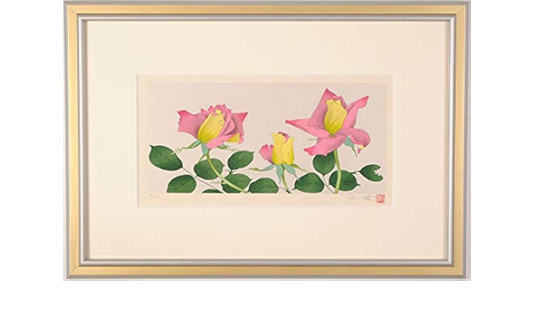 43%割引格安即決 中島千波 「彩花 椿」1992年 オリジナル木版画 版画 美術品OTA.ON.ARENA.NE.JP