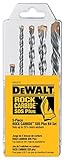DEWALT DW5470 5-Piece Rock Carbide SDS Plus Hammer Bit Set [並行輸入品]