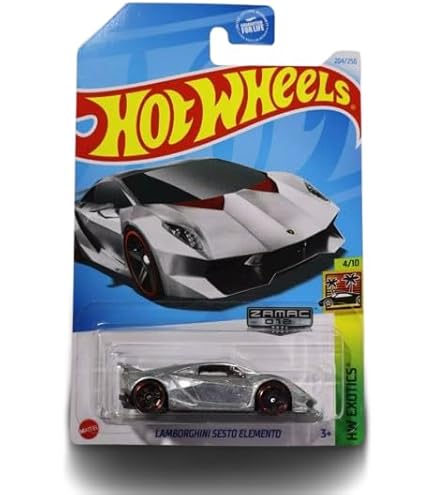 Amazon | Hot Wheels Lamborghini Sesto Elemento 1/64 スケール