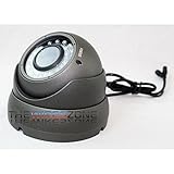 2.1MP CMOS Sensor HD TVI CVBS 1080p NTSC Gray IR Security CCTV Dome Camera [並行輸入品]