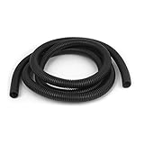 uxcell コルゲートチューブ　ホース　ワイヤ　絶縁　プラスチック　20mm直径 2.1M長さ