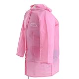 Eco Ride World ランドセル 対応 レインコート キッズ レイングッズ ディズニー カーズ プリンセス E.V.A. 100 110 120 cm (プリンセス, 110cm) rainc