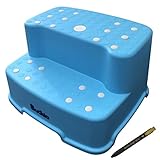 [バードシア] Budsia ノンスリップワイド2段の踏越し段, Made in Korea (Blue) (海外直送品)