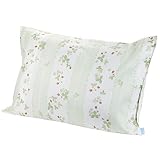 nishikawa 【 西川 】 枕カバー 70X50cm ウェッジウッド ワイルドストロベリー 綿100% 日本製 グリーン PJ27355679G