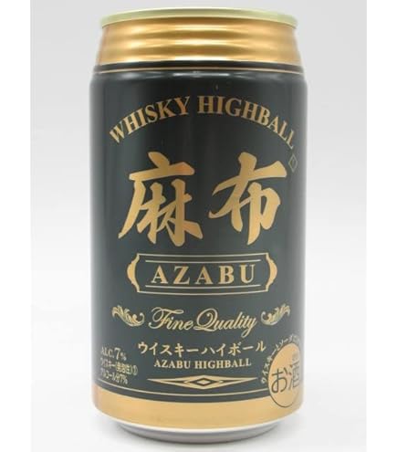 Amazon.co.jp: 【6缶セット】 麻布 AZABU ウイスキー ハイボール 350ml