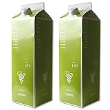 【X2本セット】 BJC グロリエ IZM イズム 酵素ドリンク マスカット GLORIE and LIFE 1000ml 清涼飲料水 5倍希釈時 果汁2％
