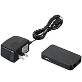 Logitec スイッチングハブ 3ポート プラスチックケース 電源外付 超小型 10/100Mbps ブラック LAN-SW03/PSB