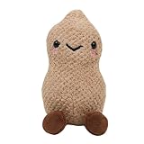Dupuci 6.5インチ ピーナッツぬいぐるみ ソフトぬいぐるみ 笑顔 落花生ぬいぐるみ 誕生日プレゼント用