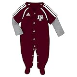 Texas A & M Aggies Adidas NCAA新生児「Player」カバーオール