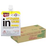 inゼリー マルチビタミン カロリーゼロ パイナップル味 (180g×36個) 栄養補助ゼリー カロリー0kcal 糖類ゼロ 1日分のビタミン12種類配合 栄養機能食品(ビオチン) 森永製菓