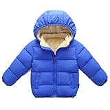 Smile キッズ 子供　ダウンジャケット ベビー 子供服 ダウンコート ダウン 棉服ジャケット 防寒 保温 アウターウエア 女の子 男の子 フード付き (90cm, ボーランド)