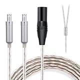 okcsc JBX ヘッドホンケーブル HD800 リケーブル イヤホン・ヘッドホン用 SENNHEISER用 HD800S・HD820・D1000に適合 OFC 4芯 長さ1.5m 4Pin XLR