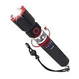 懐中電灯 1本3役 LEDライト 軍用 強力 led フラッシュライト ハンディライト モバイルバッテリー 26650/18650/単四電池