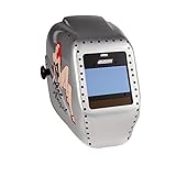 Jackson Safety Insight Variable Auto Darkening Welding Helmet (46130), HaloX, ADF, Arc Angel Graphic