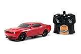 Jada Toys 2015 Dodge Challenger Hellcat BTM Radio Control Vehicle, 7.5" [並行輸入品]