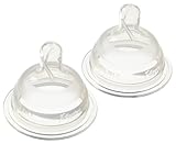Playtex Drop-Ins NaturaLatch Silicone Nipple - Variable Flow Y-Cut (2-Count) (2-Pack) (並行輸入品)