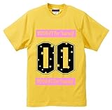 HOORAY(フーレイ) ダンス 衣装 ヒップホップ ナンバー ロゴTシャツ XL イエロー