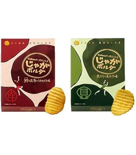 Amazon.co.jp: Calbee+ × 東京ばな奈 じゃがボルダ 《黄金コンソメ味 4