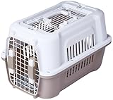 ペティオ (Petio) 犬猫用キャリー ２ドア タフハウスキャリー アイボリー S