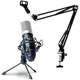 マランツプロ コンデンサーマイク MPM1000 + アーム型マイクスタンドMPC1(黒) セット