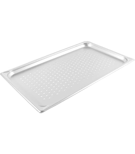 Amazon｜北陸アルミニウム マイスターアルミ穴明ホテルパン2/3サイズ